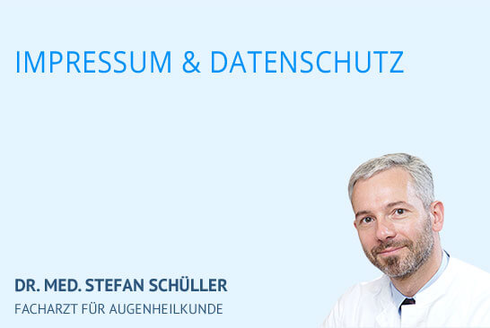 Impressum Augentagesklinik Dr. Schüller in St. Gallen 